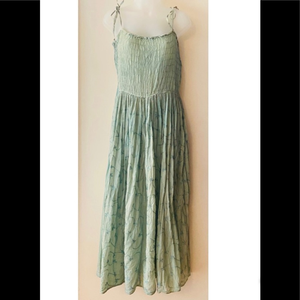 BOHO Vintage 90’s Cotton Gauze Summer Dress